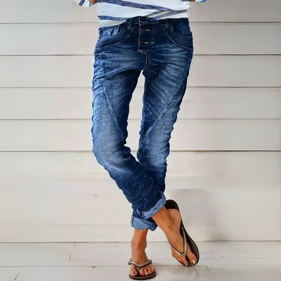 Elli™ Relaxed Fit Distressed Jeans