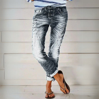 Elli™ Relaxed Fit Distressed Jeans