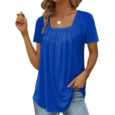 Mindy™ - Elegant Pleated Blouse