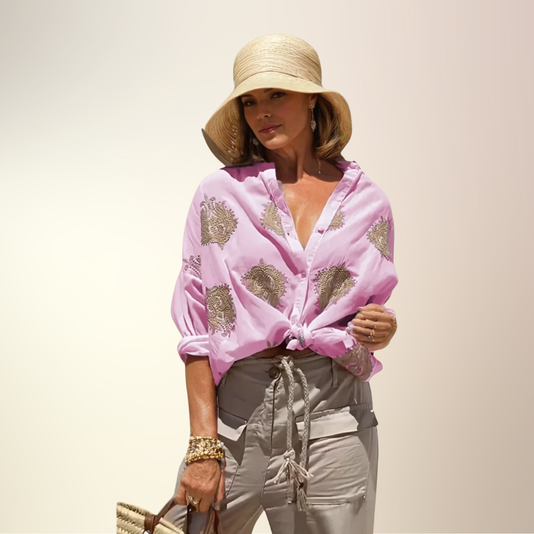 Renata™ Button-Down Blouse