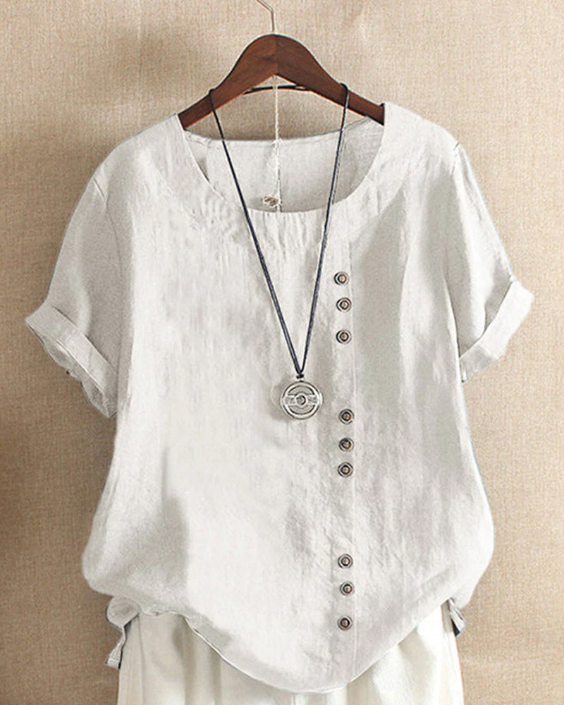 Kelly™ Linen Blouse