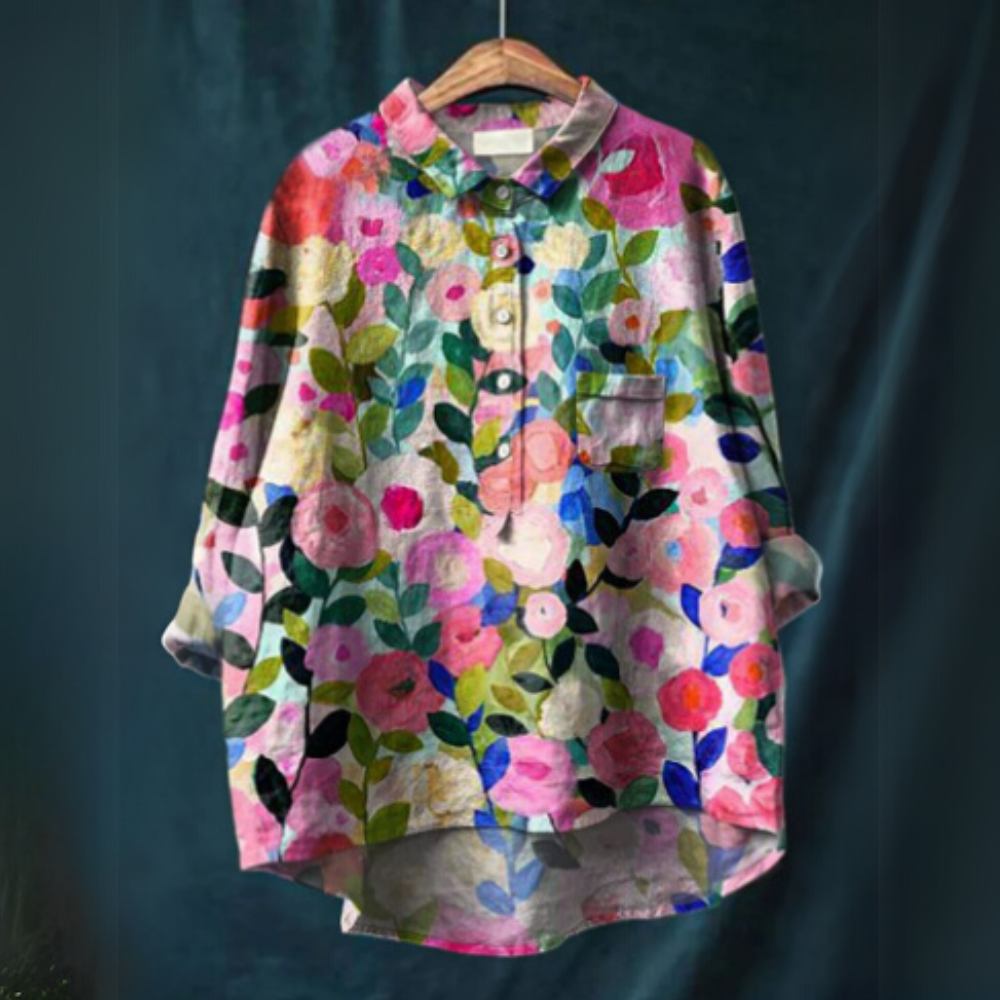Aria™ Buttoned Blouse