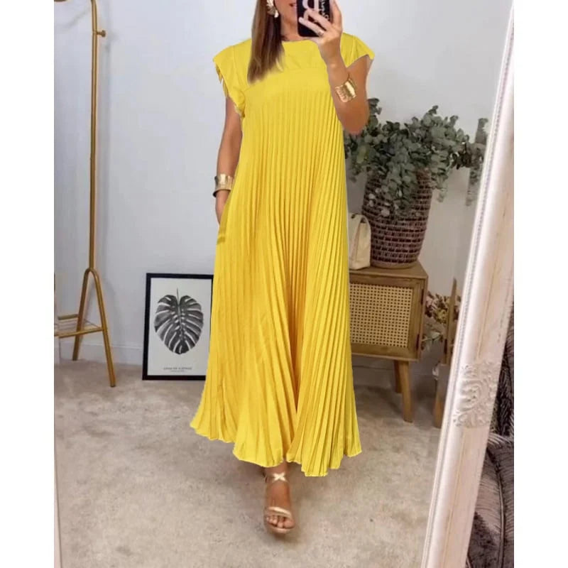 Edith™ Pleated Midi Dress