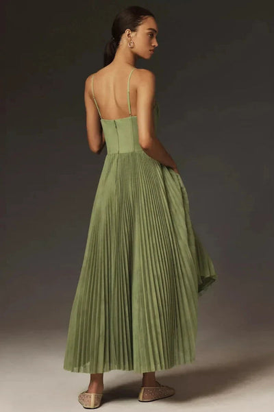 Adriana™ Pleated Midi Dress