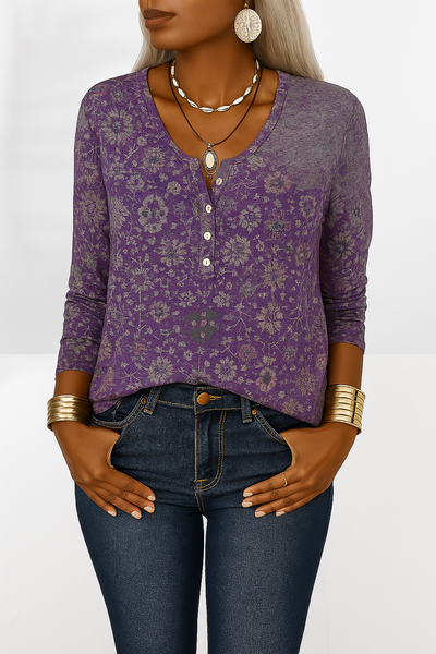 Alina™ Boho Long Sleeve Top