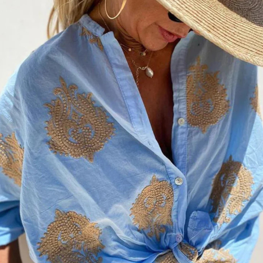 Renata™ Button-Down Blouse