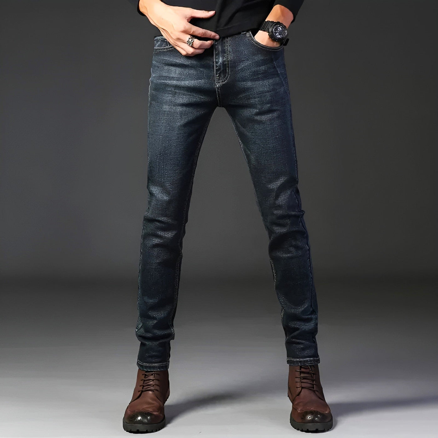 Rivet & Stitch Co. Stone Wash Denim