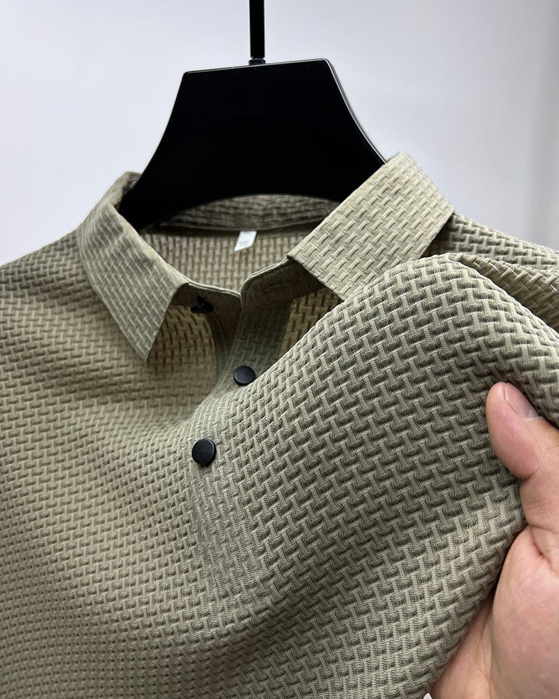 Justin™ Textured Polo Shirt