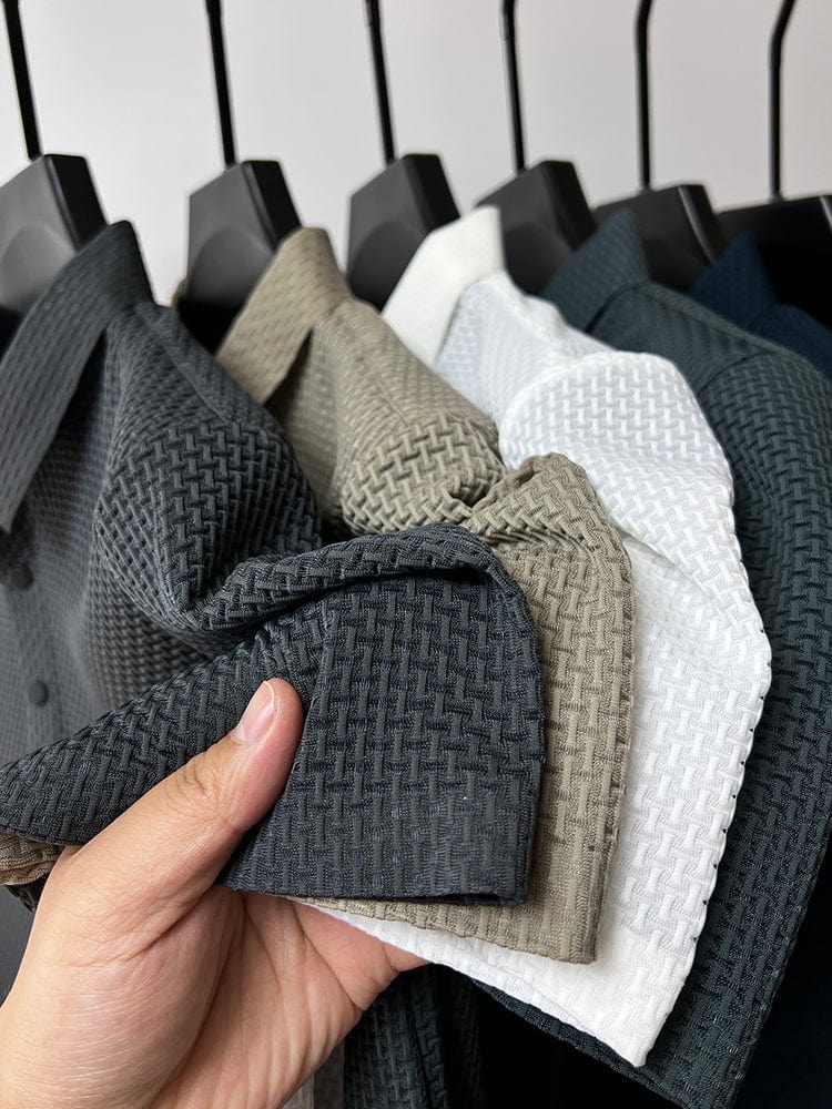 Justin™ Textured Polo Shirt