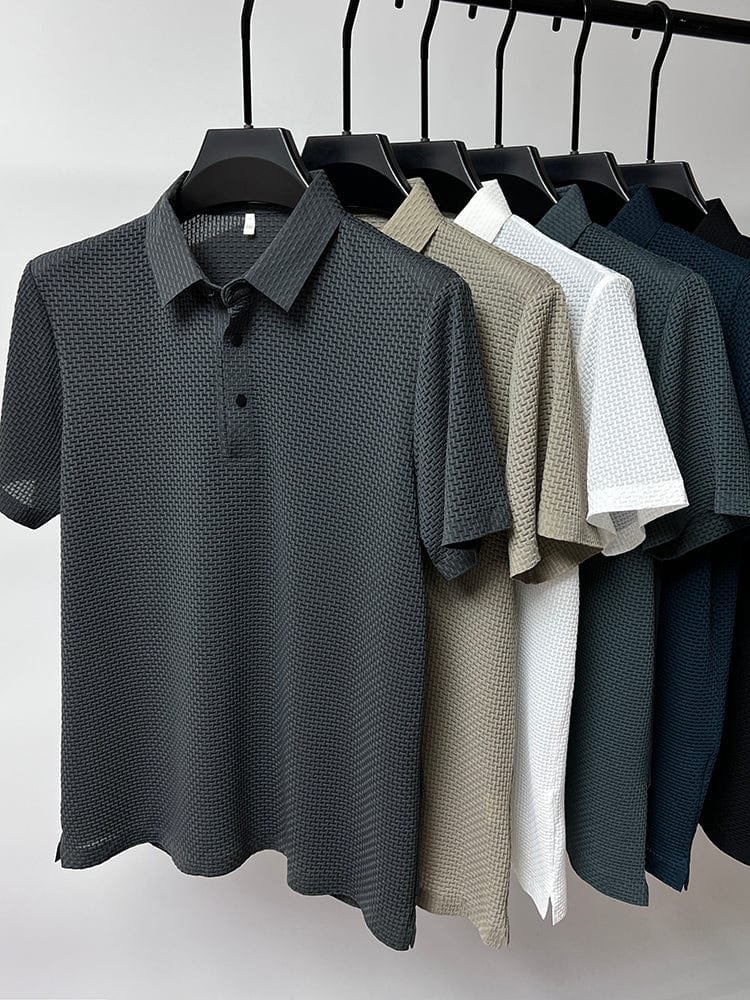 Justin™ Textured Polo Shirt