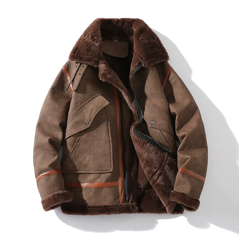 Shearling Moto Jacket