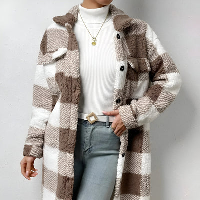 Estella Plaid Coat