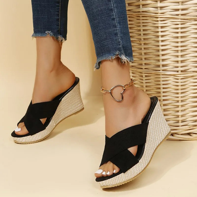 Jevie - Chic Wedge Sandals