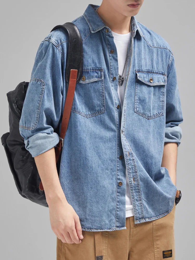 Denim Utility Shirt