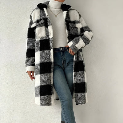 Estella Plaid Coat