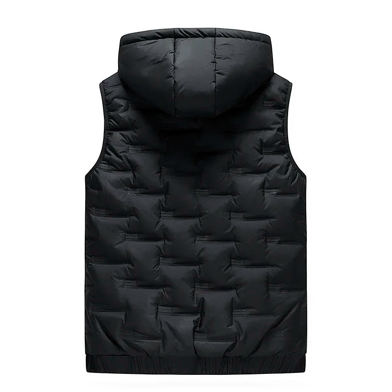 Embossed Puffer Vest