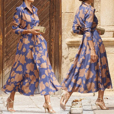 Joie™ Button-Down Floral Maxi Dress