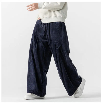 Corduroy Hakama Pants