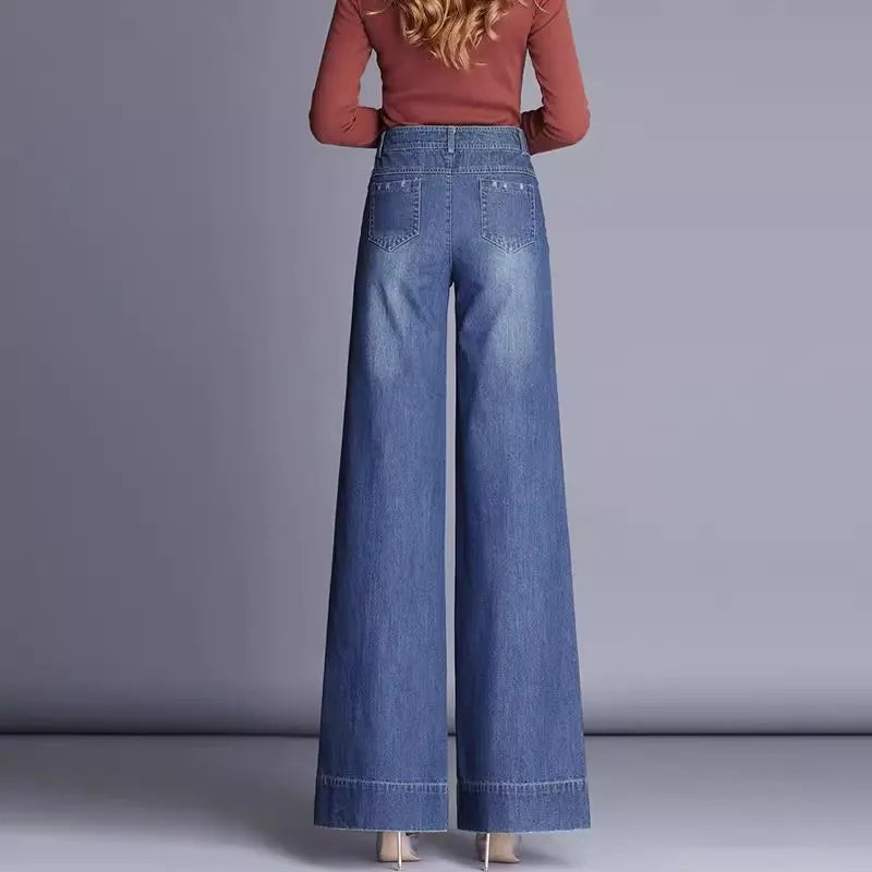 Flared Denim Jeans