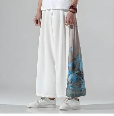 Split-Side Hakama Pants