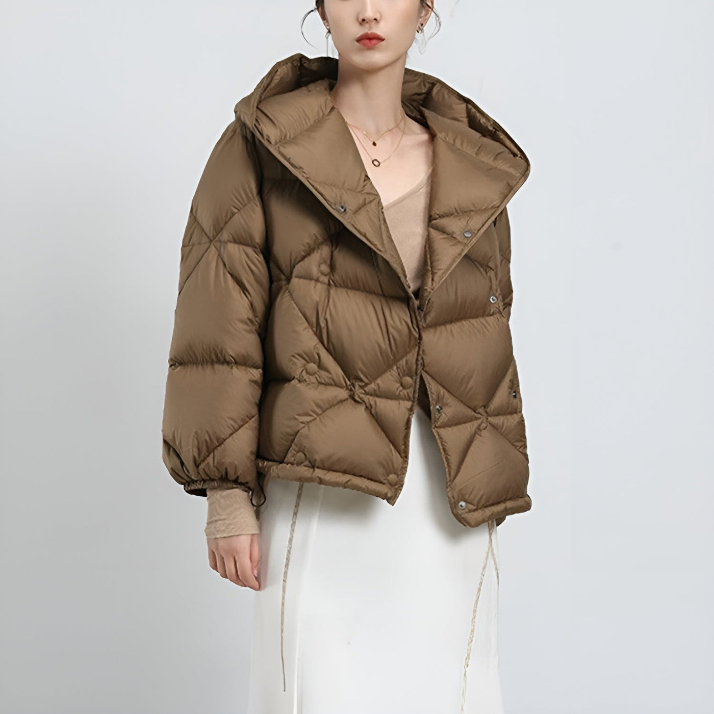 Milan Double Breasted Puffer Jacket