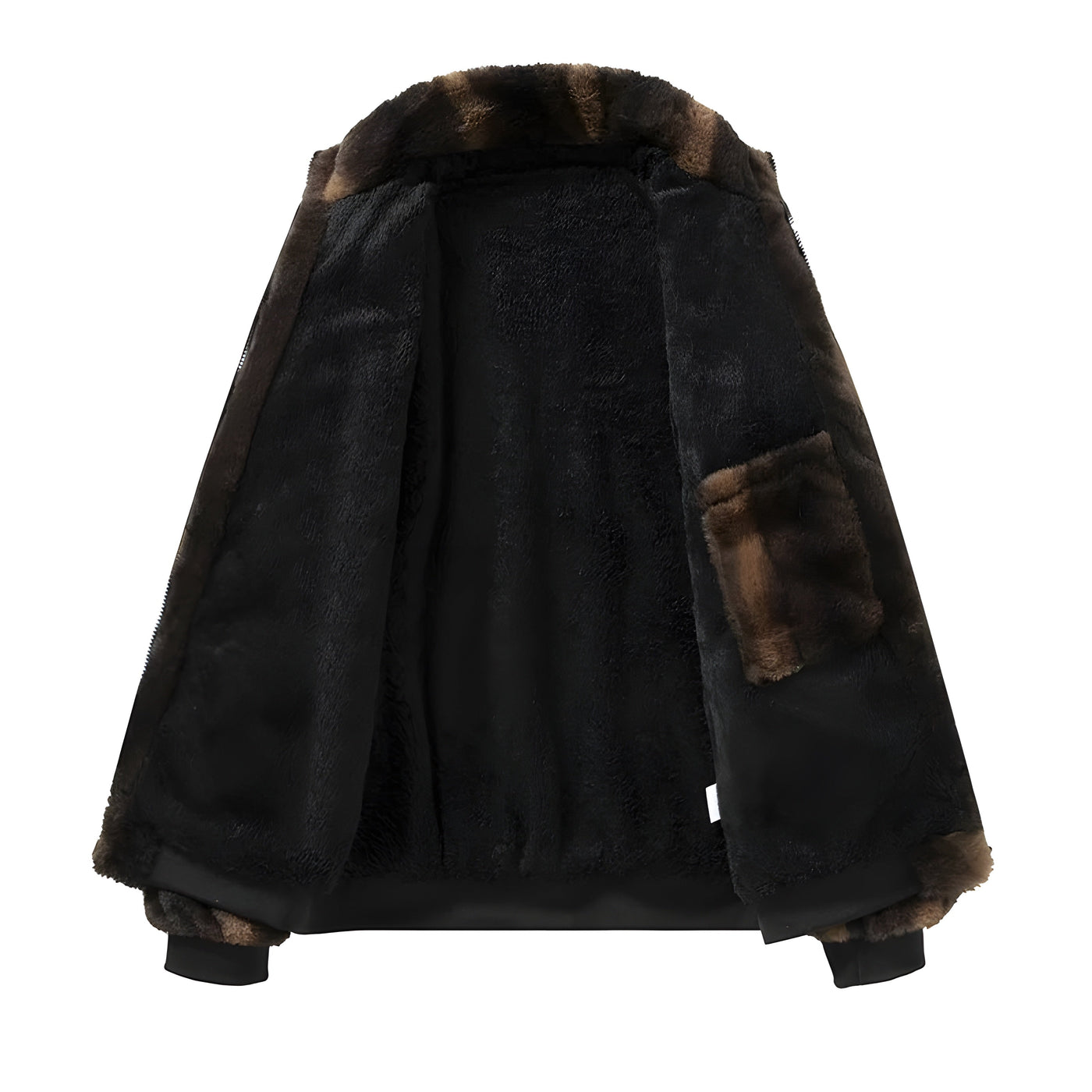 Retro Faux Fur Bomber