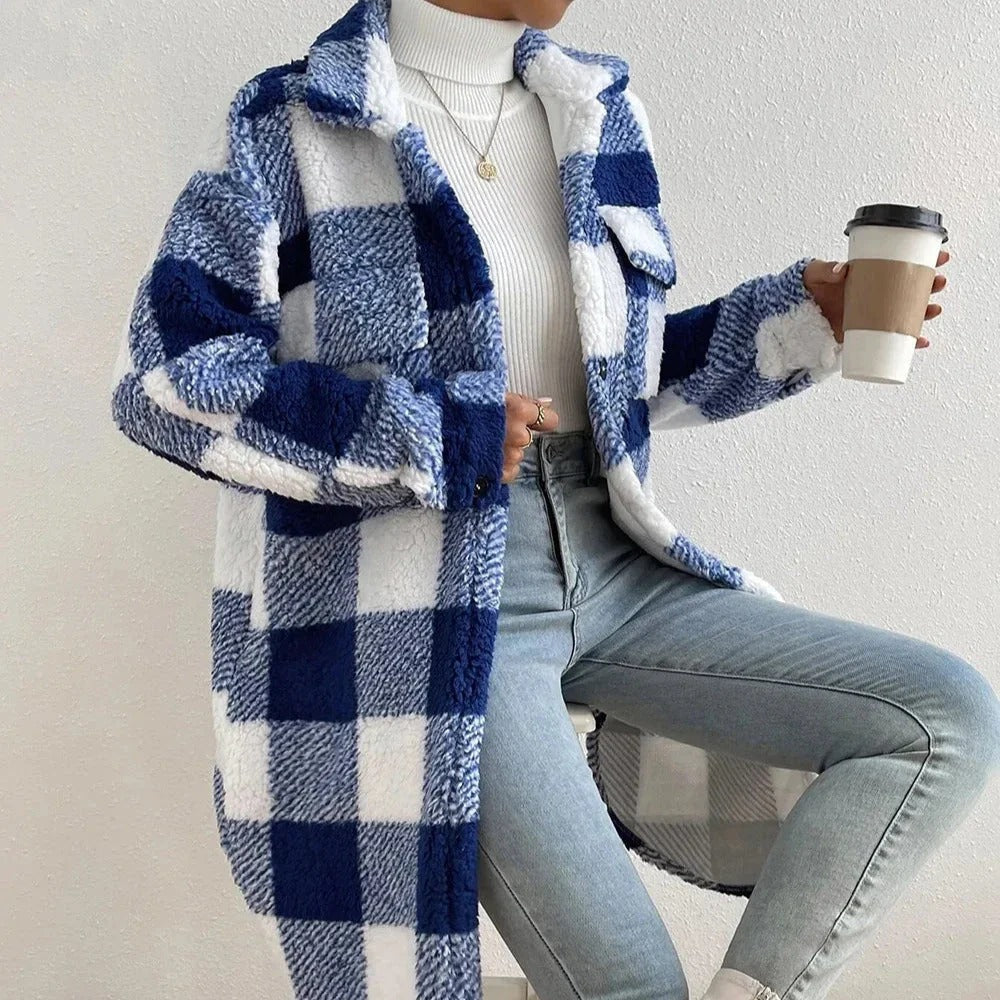 Estella Plaid Coat