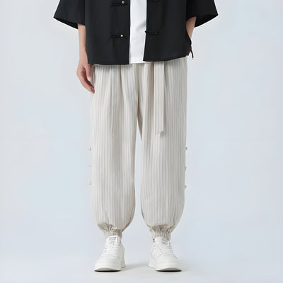 Oriental Cotton Pants