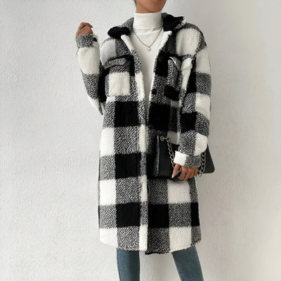 Estella Plaid Coat