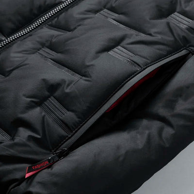 Embossed Puffer Vest