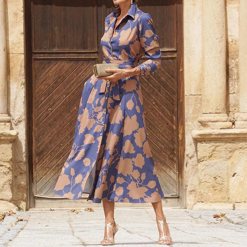 Joie™ Button-Down Floral Maxi Dress