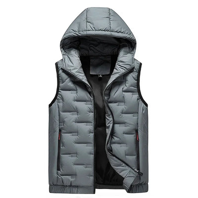 Embossed Puffer Vest