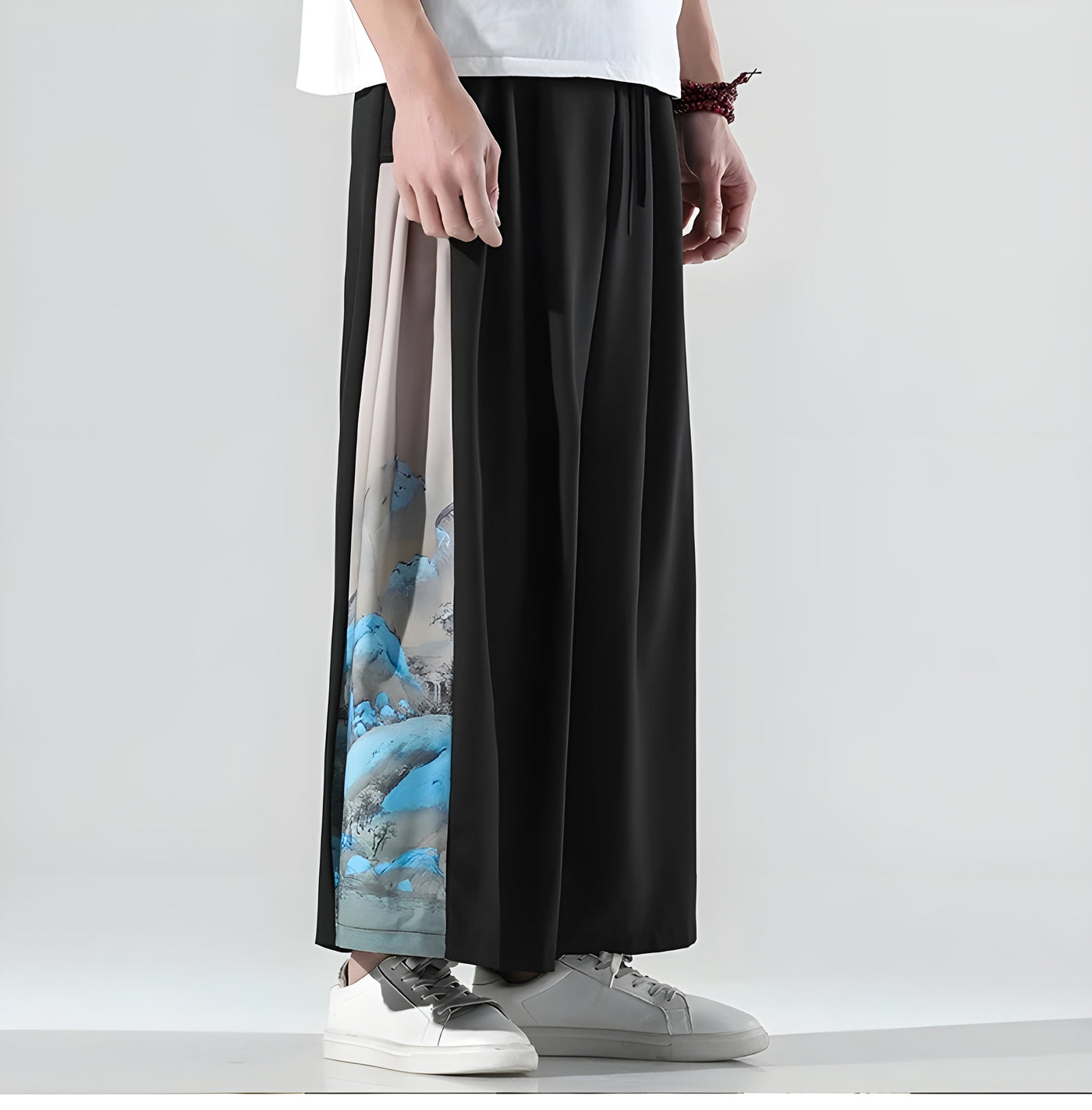 Split-Side Hakama Pants