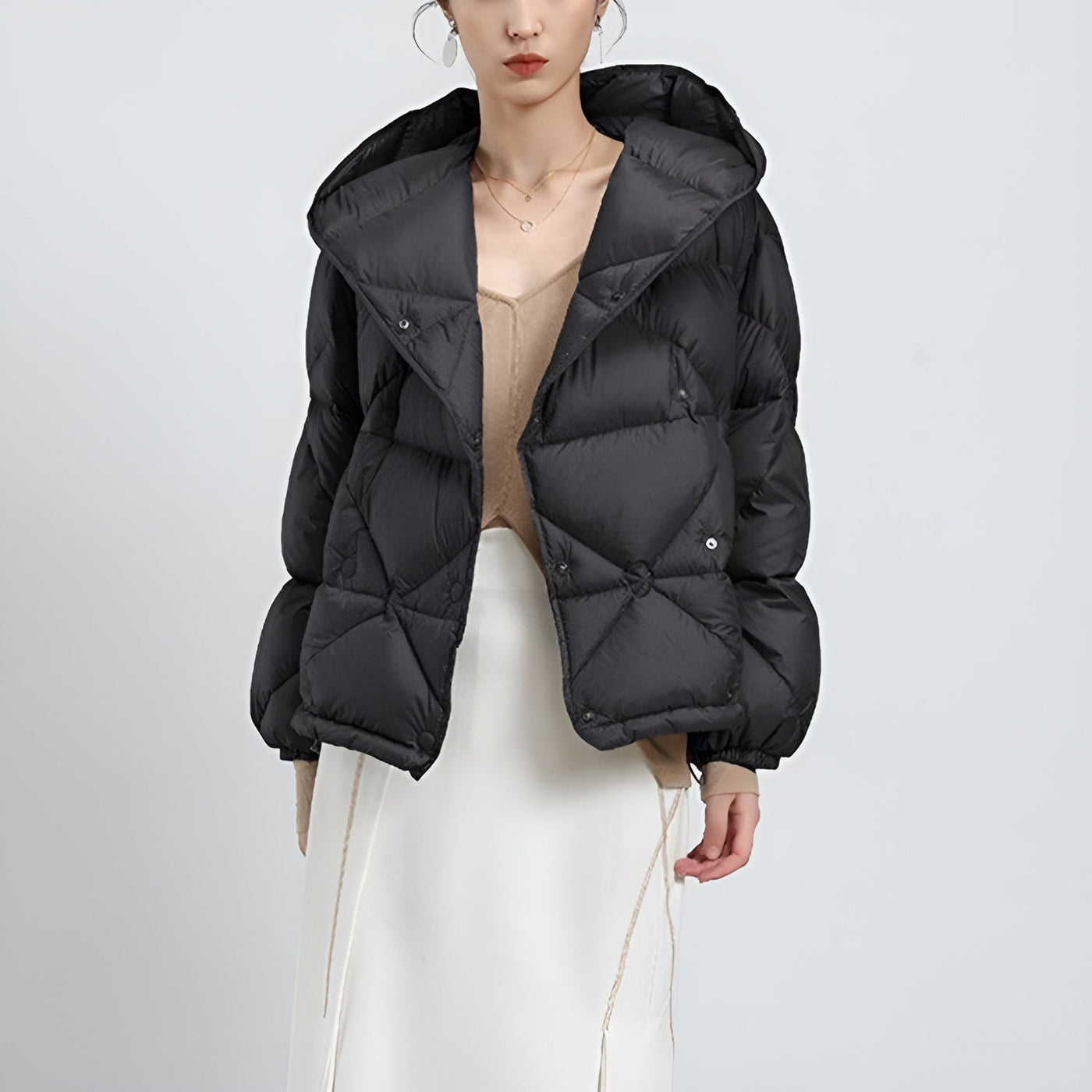 Milan Double Breasted Puffer Jacket