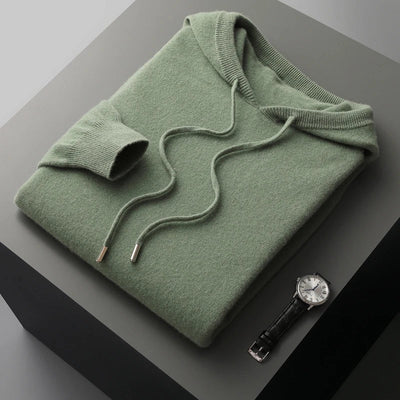 Castillo Merino Wool Pullover Hoodie