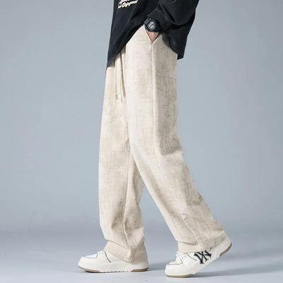 Azure Corduroy Sweatpants