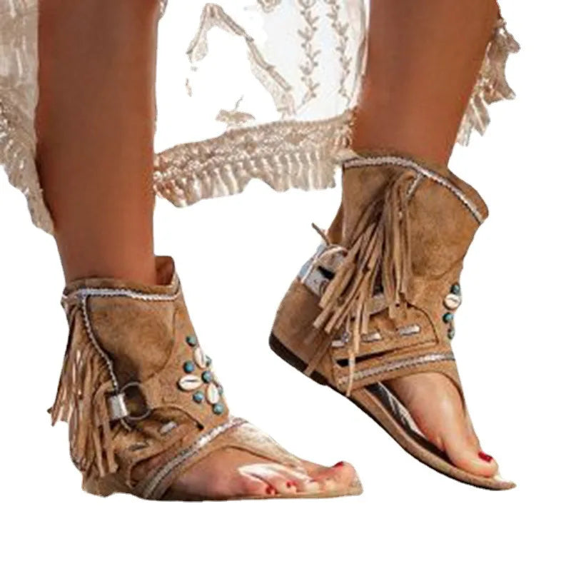 Farrah™ - Fringe Boho Sandals