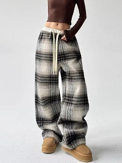 Stormie Plaid Joggers