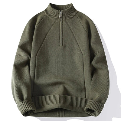 Mock Neck Half-Zip