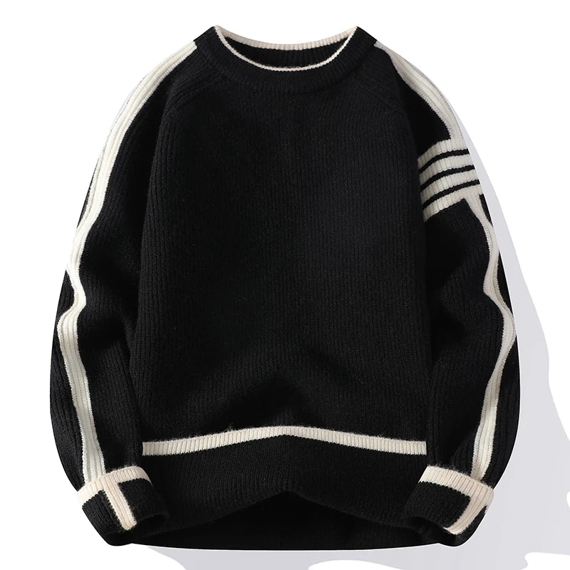 Borderline Knit Pullover