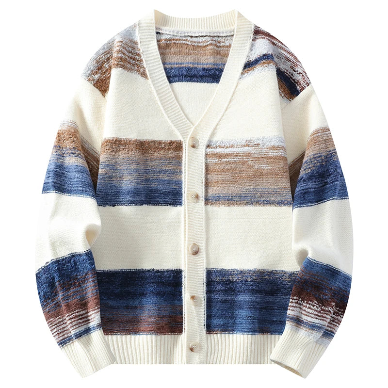 Yuto Brushstroke Cardigan