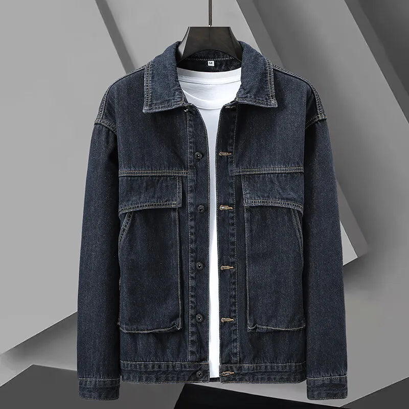 Urban Cargo Denim Jacket