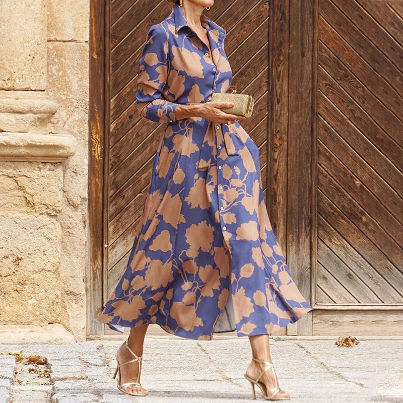 Joie™ Button-Down Floral Maxi Dress