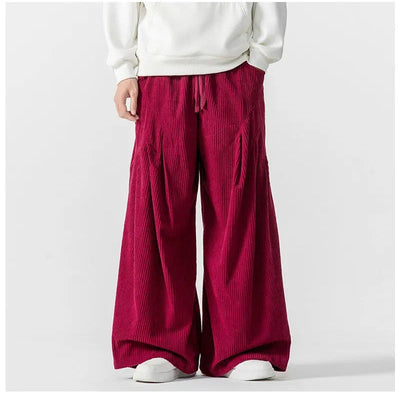 Corduroy Hakama Pants