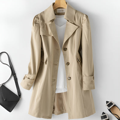 Emery Reed - Open Collar Trench Coat