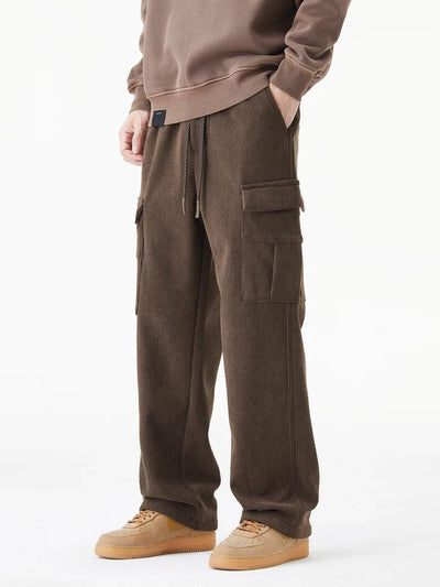 Corduroy Fleece Lined Sweatpants