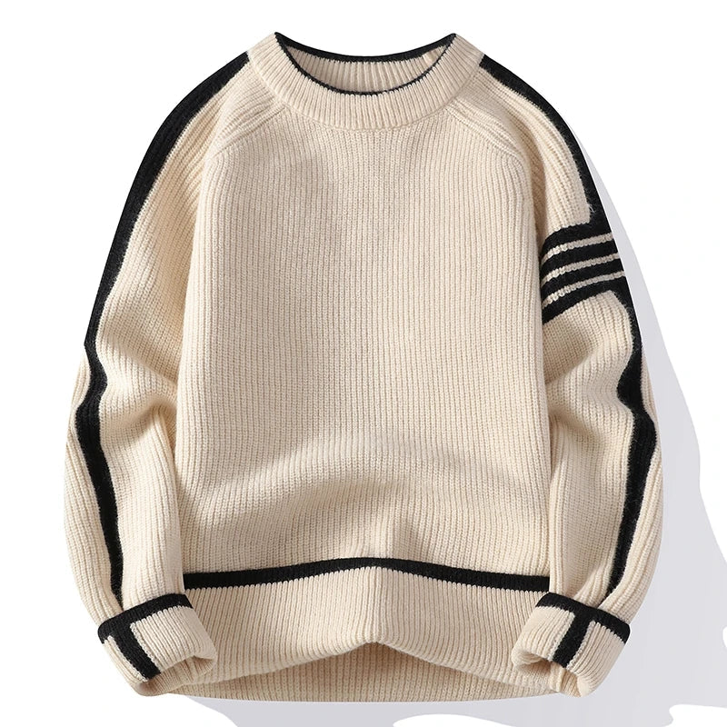 Borderline Knit Pullover