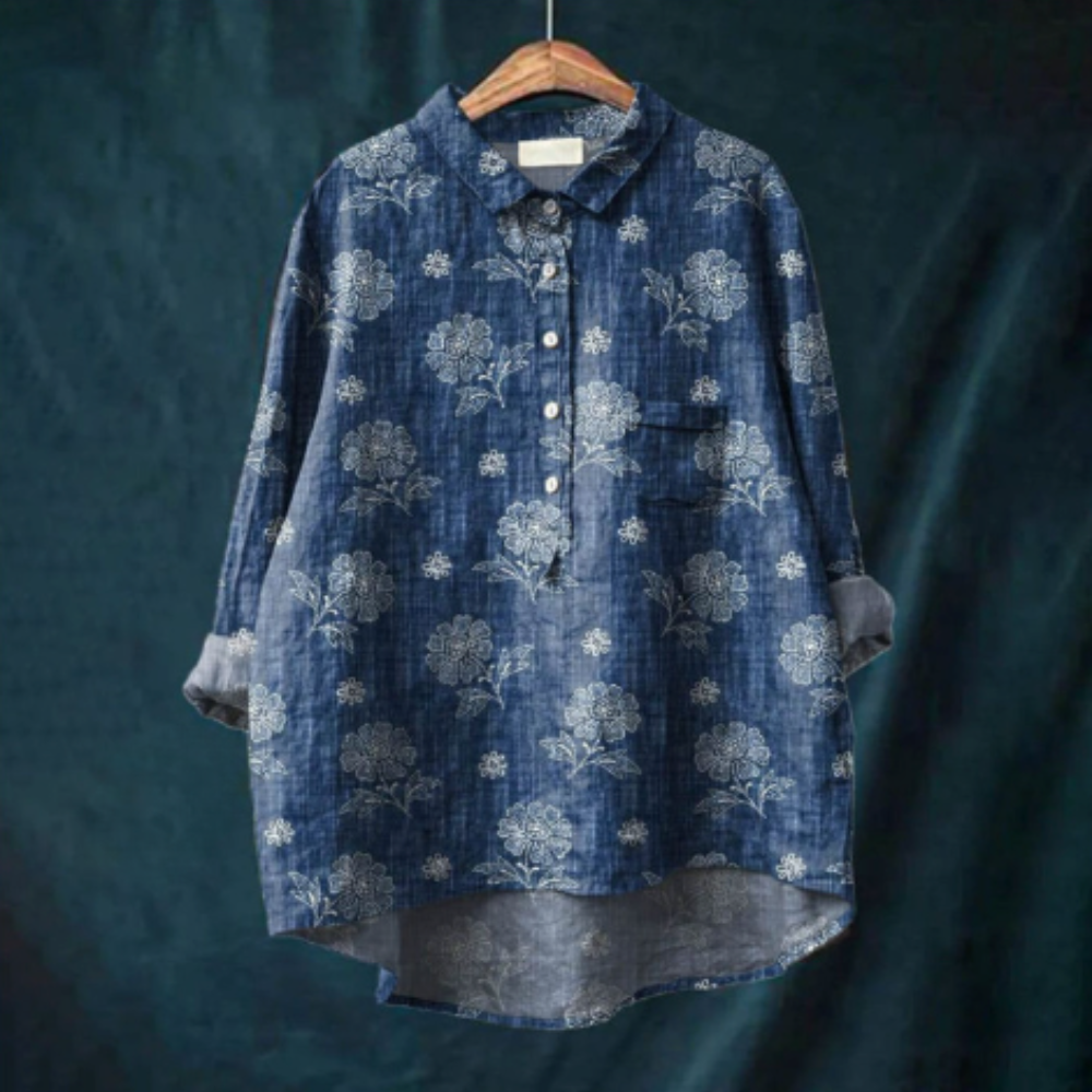 Harper™ Buttoned Blouse
