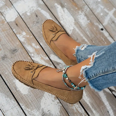 Dupont™ Suede Moccasins