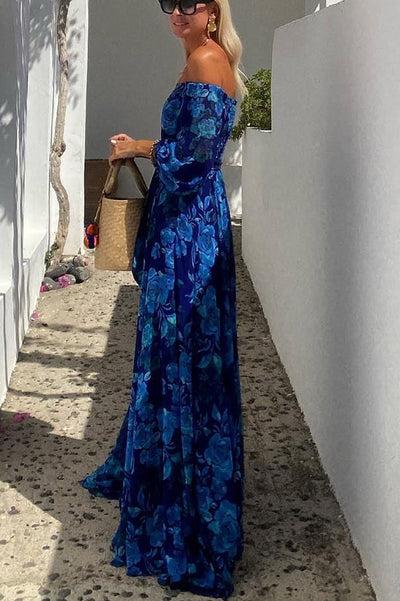 Calista™ Floral Off-Shoulder Maxi Dress